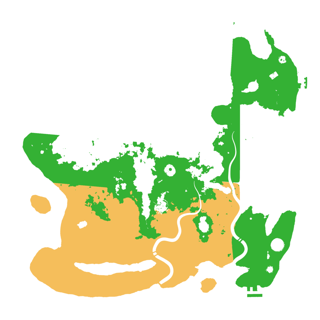 Biome Rust Map: Procedural Map, Size: 4250, Seed: 214684588