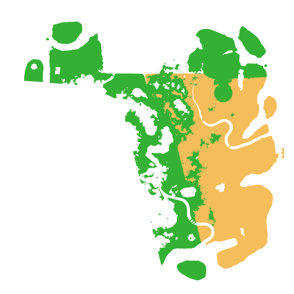 Biome Rust Map: Procedural Map, Size: 4250, Seed: 1263972143