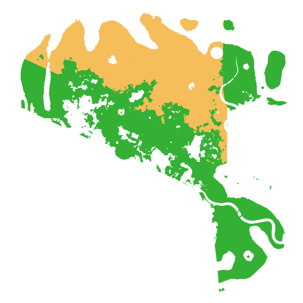 Biome Rust Map: Procedural Map, Size: 4500, Seed: 402705347