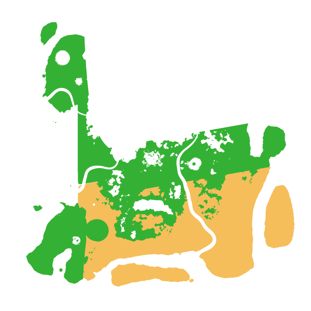 Biome Rust Map: Procedural Map, Size: 3750, Seed: 878549812