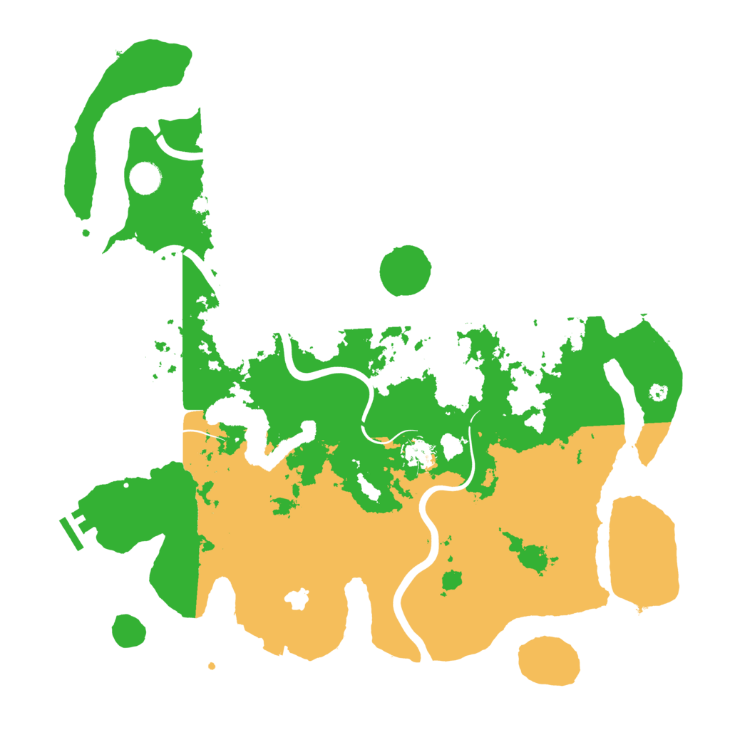 Biome Rust Map: Procedural Map, Size: 4096, Seed: 1875396474