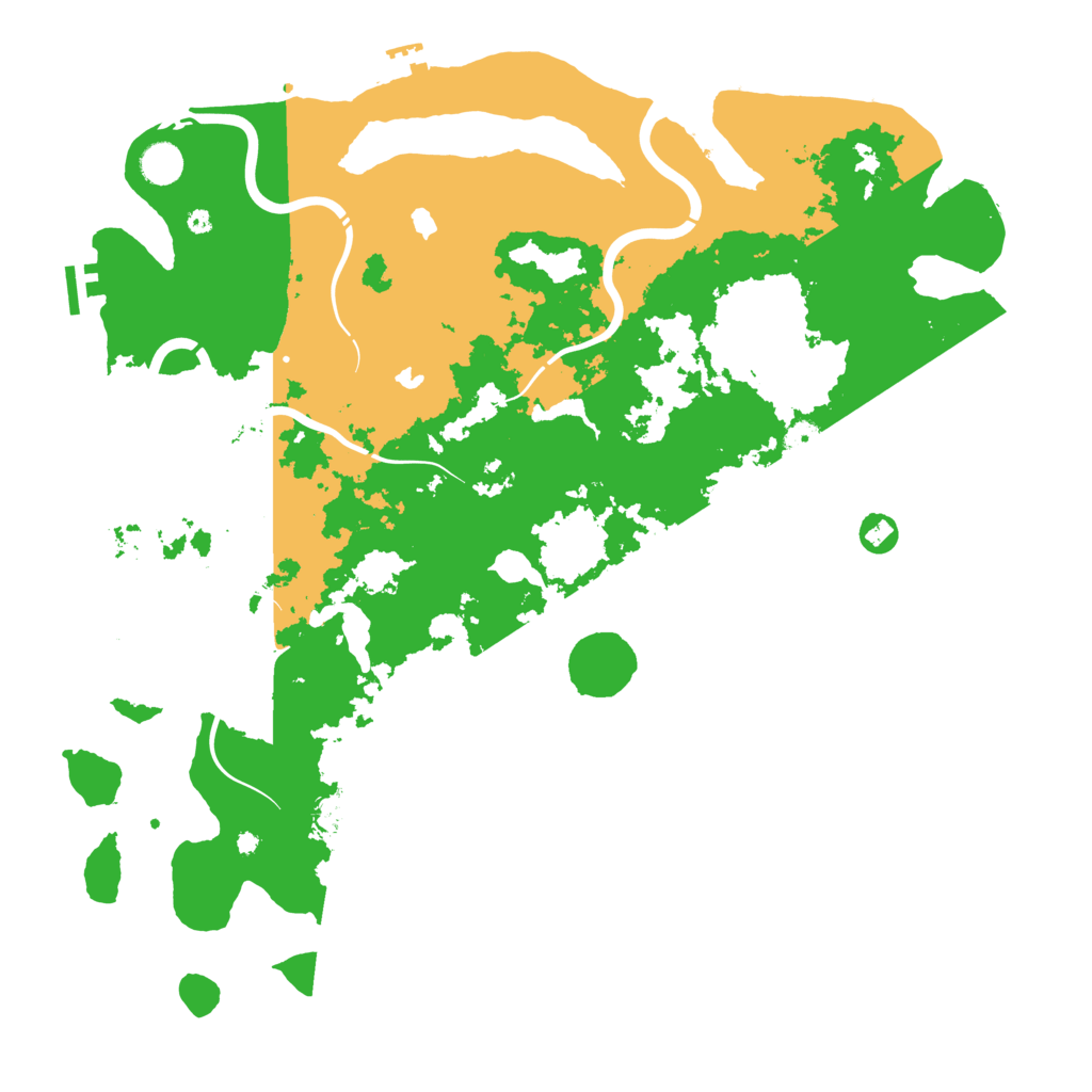 Biome Rust Map: Procedural Map, Size: 4500, Seed: 56306406