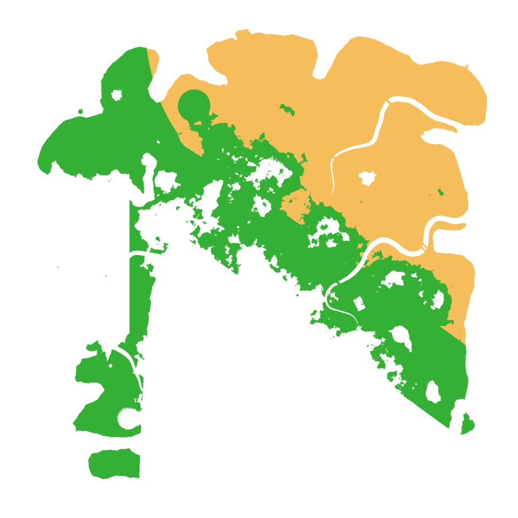 Biome Rust Map: Procedural Map, Size: 4250, Seed: 142613121