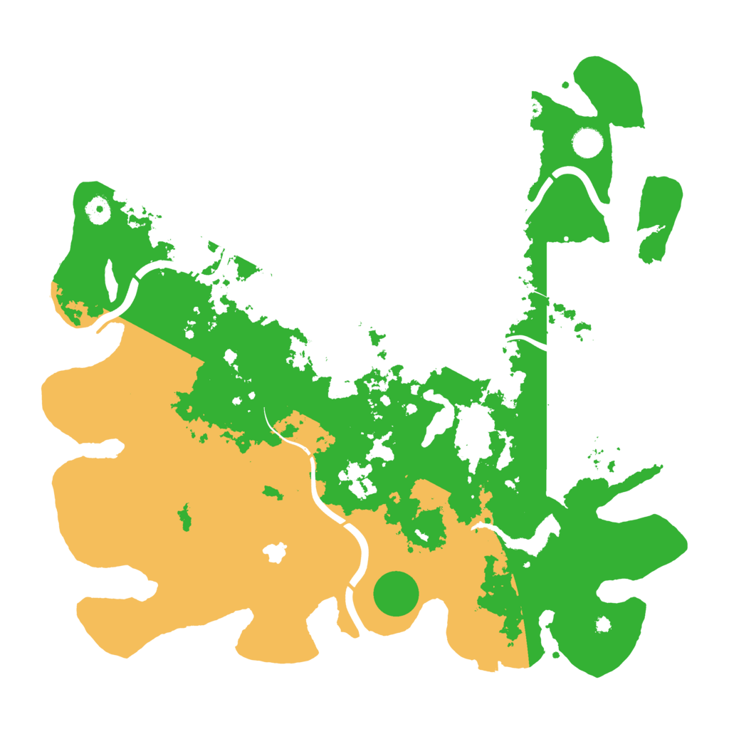 Biome Rust Map: Procedural Map, Size: 4250, Seed: 877478936