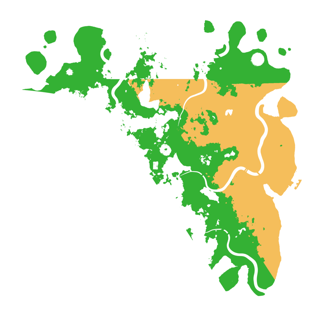 Biome Rust Map: Procedural Map, Size: 4250, Seed: 1889675422