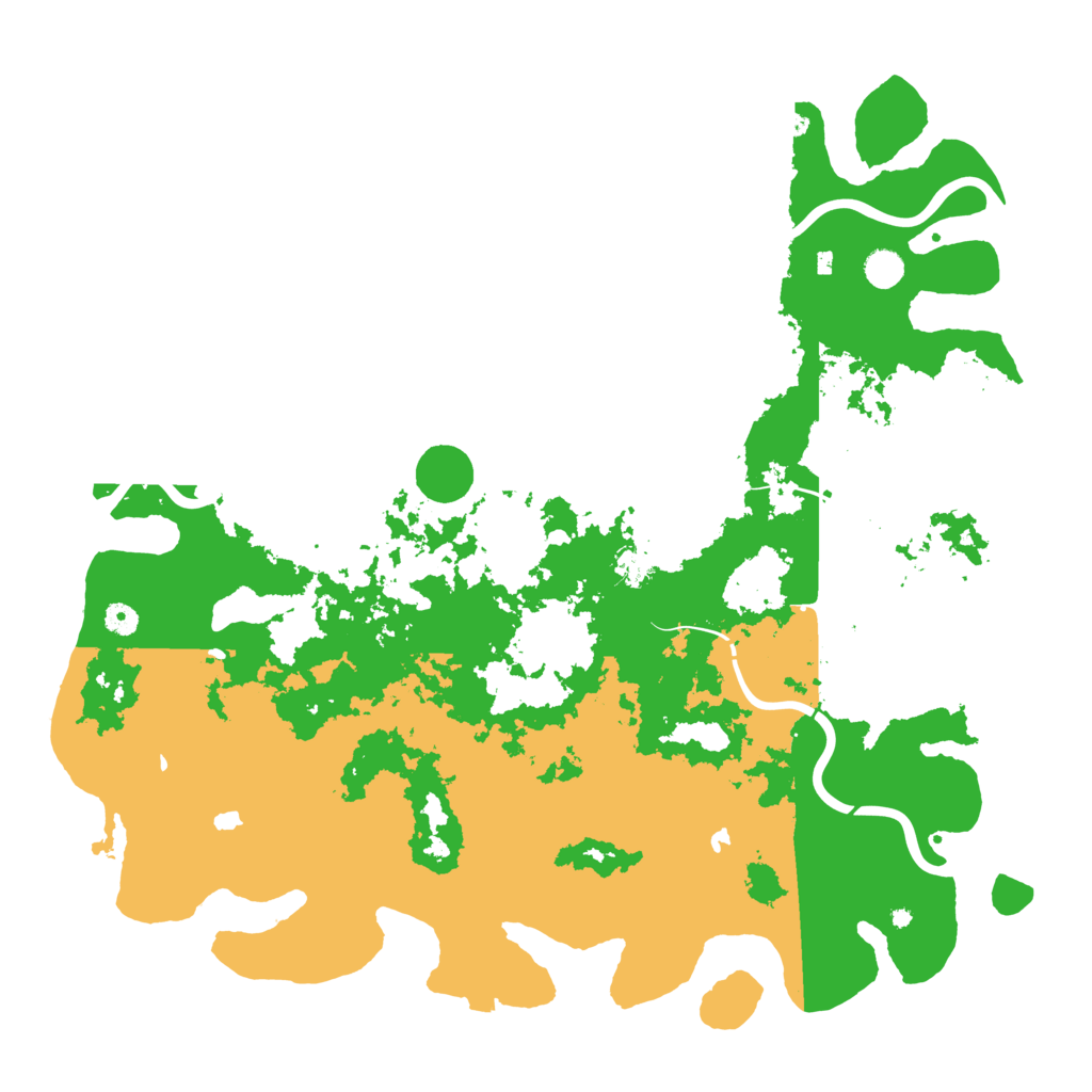 Biome Rust Map: Procedural Map, Size: 5000, Seed: 262255393