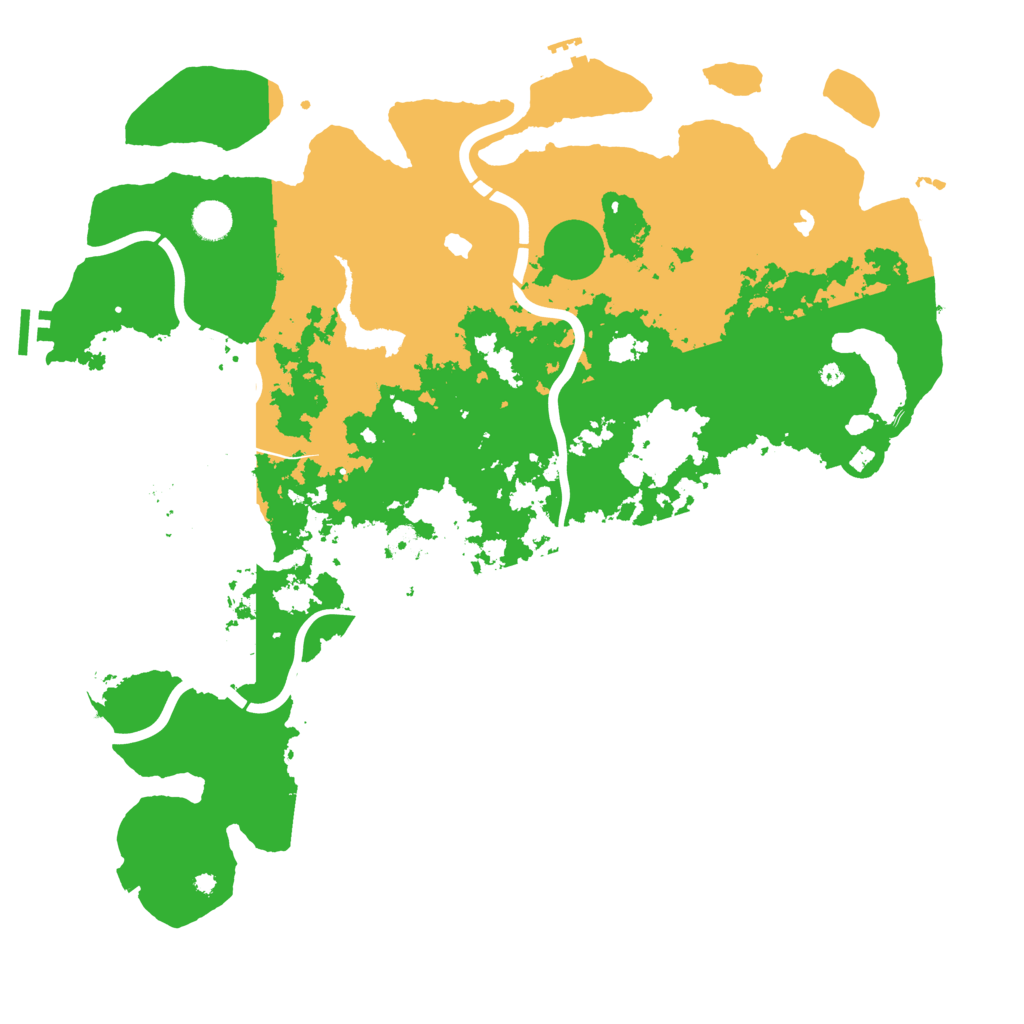 Biome Rust Map: Procedural Map, Size: 4500, Seed: 1814084658