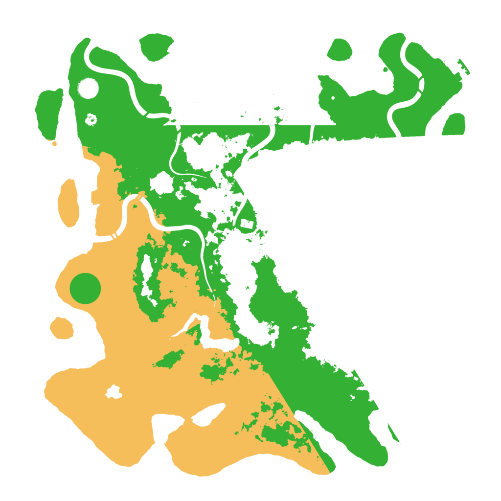 Biome Rust Map: Procedural Map, Size: 4250, Seed: 3564854