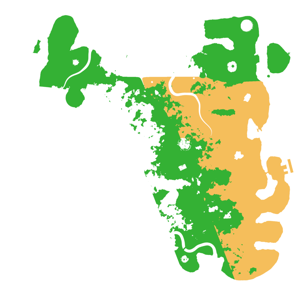 Biome Rust Map: Procedural Map, Size: 4500, Seed: 1898866290