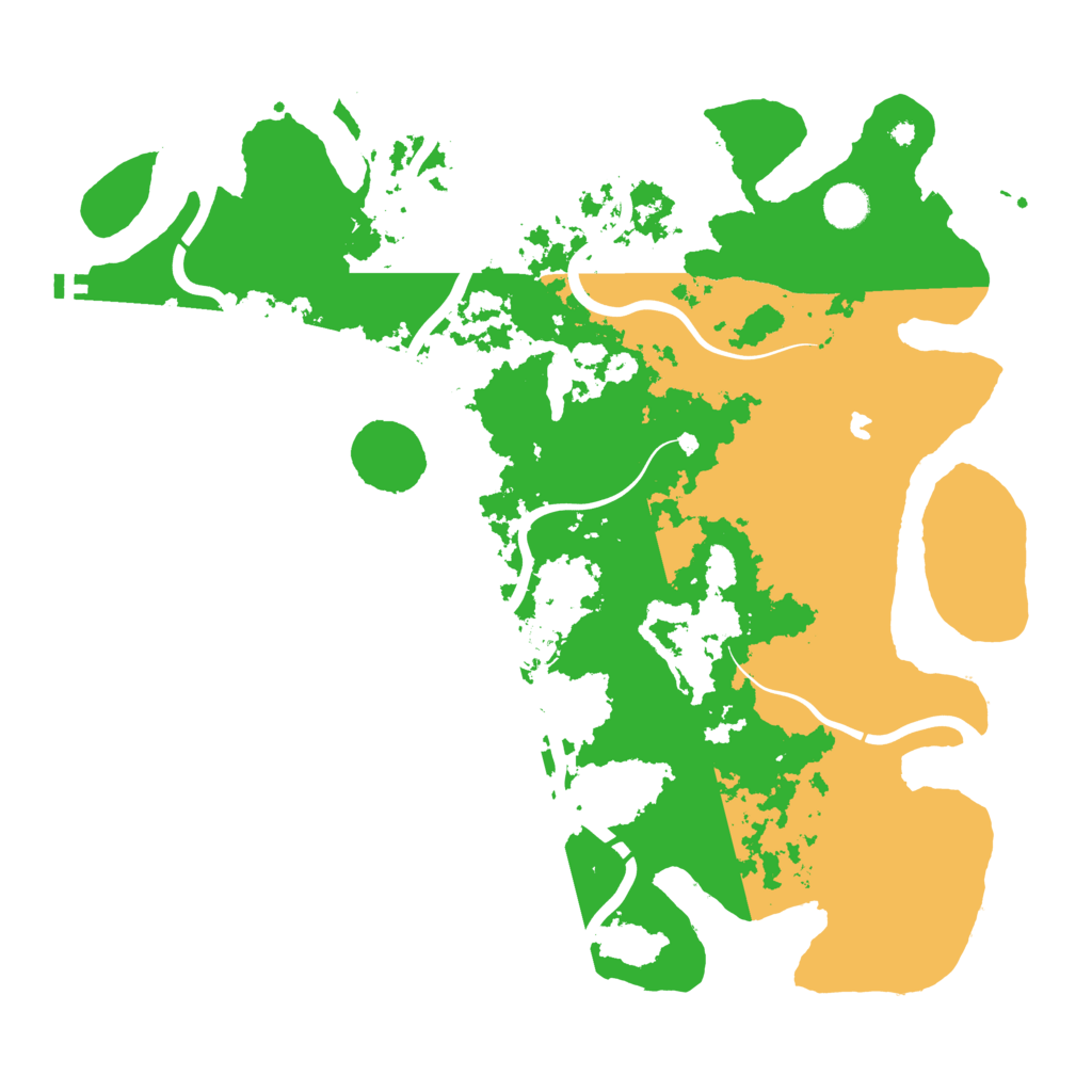 Biome Rust Map: Procedural Map, Size: 4250, Seed: 929469829