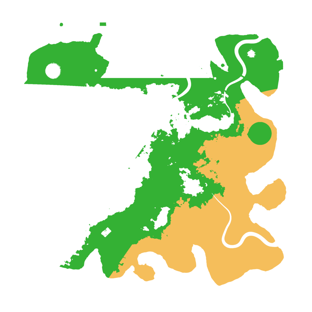 Biome Rust Map: Procedural Map, Size: 3600, Seed: 1565683309