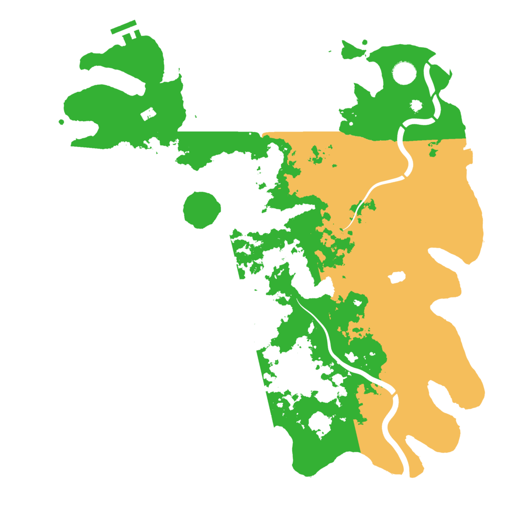 Biome Rust Map: Procedural Map, Size: 4000, Seed: 1427870953