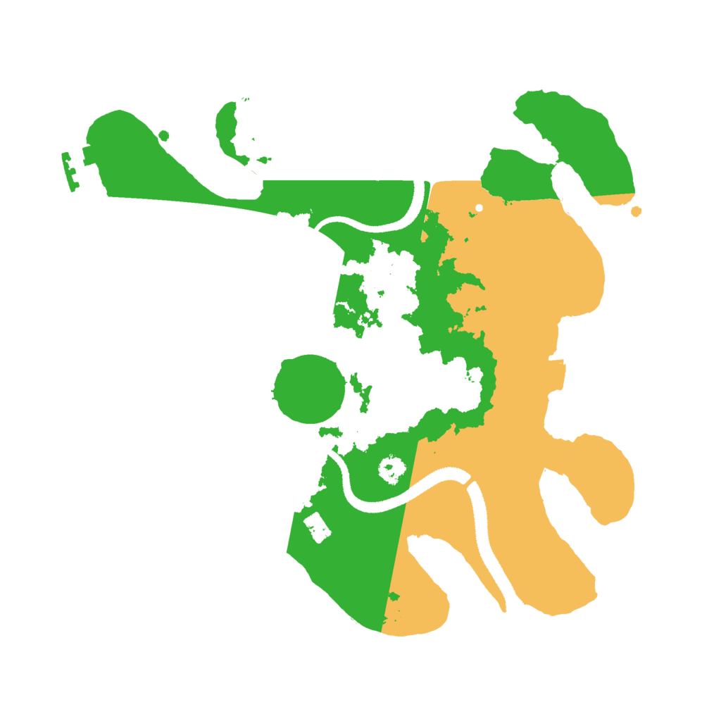 Biome Rust Map: Procedural Map, Size: 2750, Seed: 2050892342
