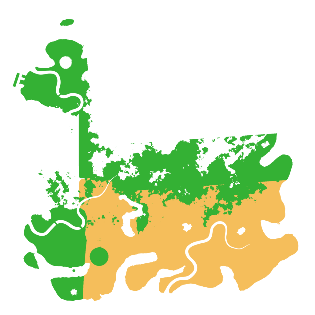 Biome Rust Map: Procedural Map, Size: 4500, Seed: 1519397566