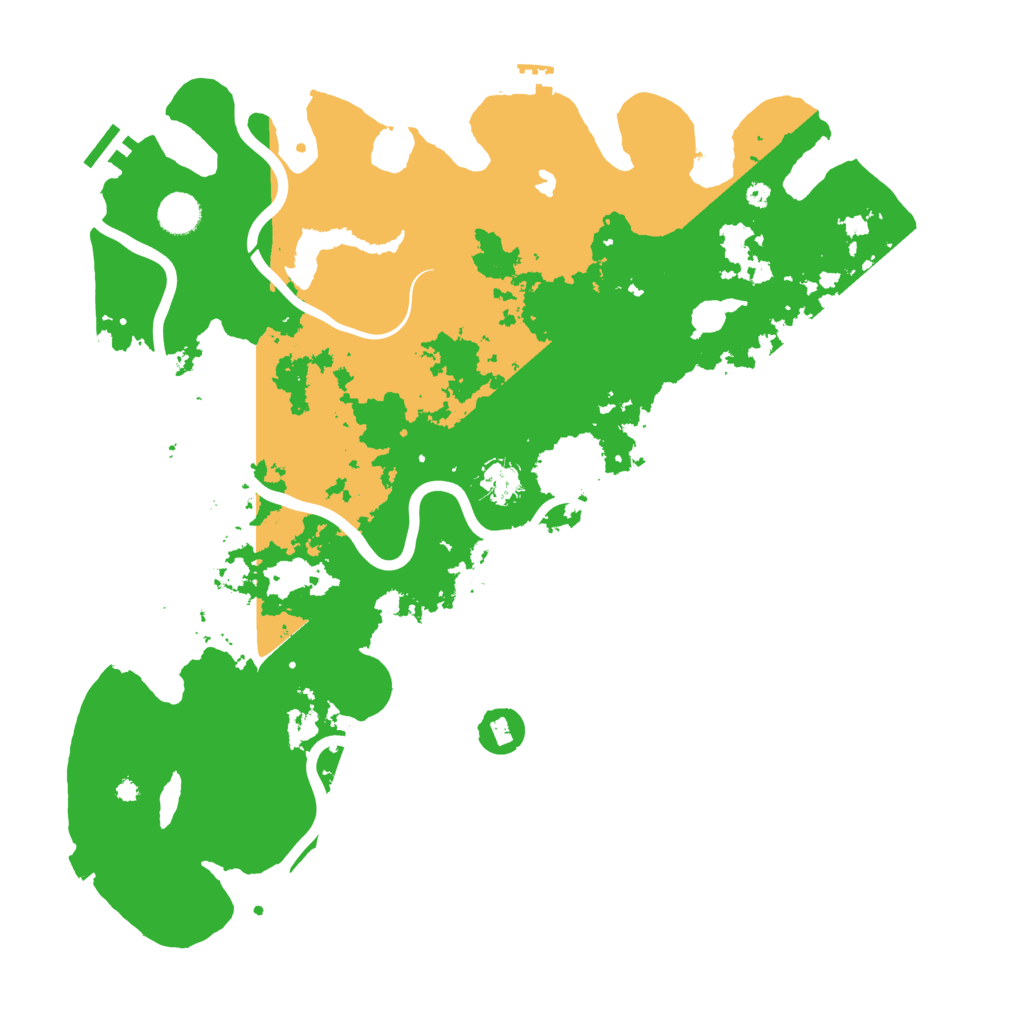 Biome Rust Map: Procedural Map, Size: 4250, Seed: 1348490708
