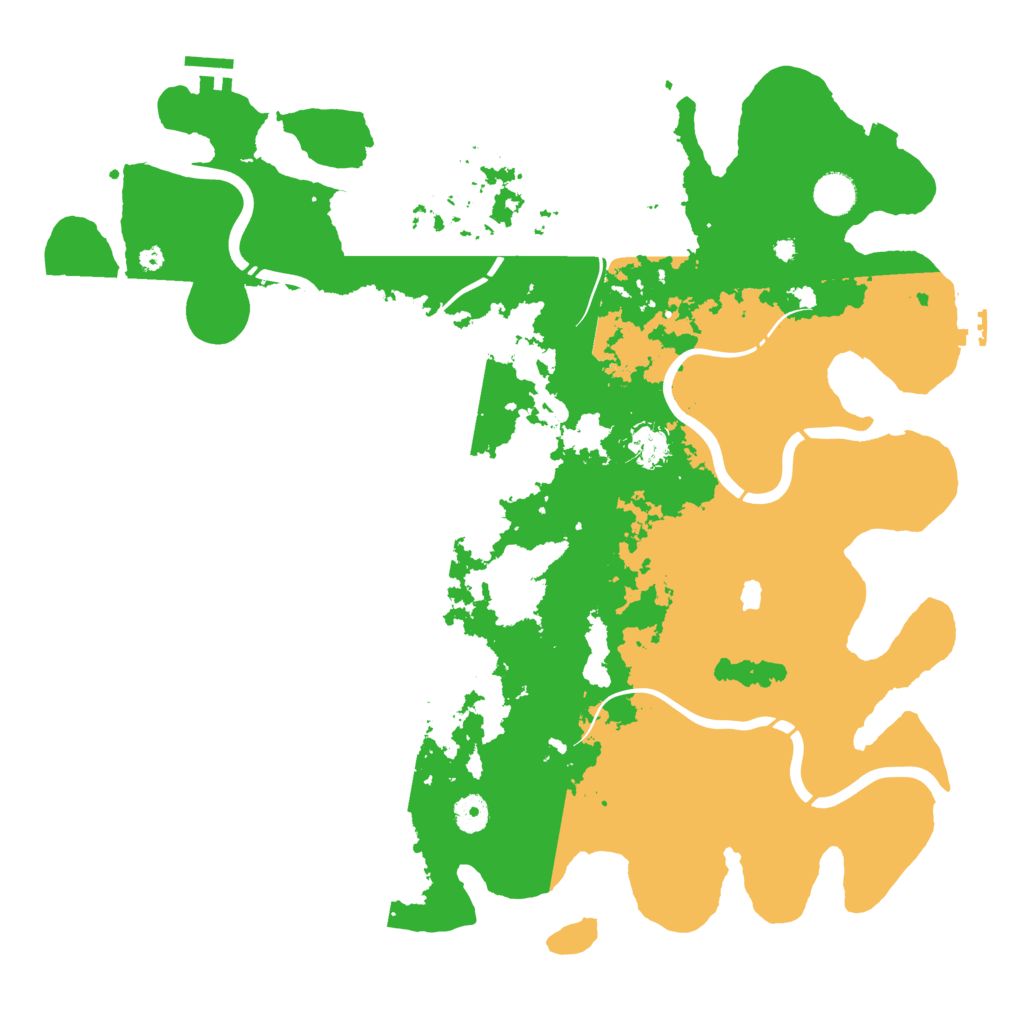 Biome Rust Map: Procedural Map, Size: 4250, Seed: 1456947853