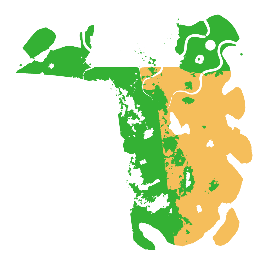 Biome Rust Map: Procedural Map, Size: 4500, Seed: 2271973