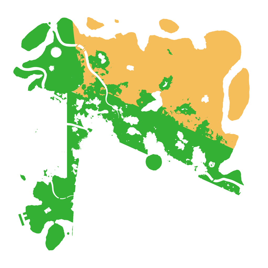 Biome Rust Map: Procedural Map, Size: 4500, Seed: 1866672934