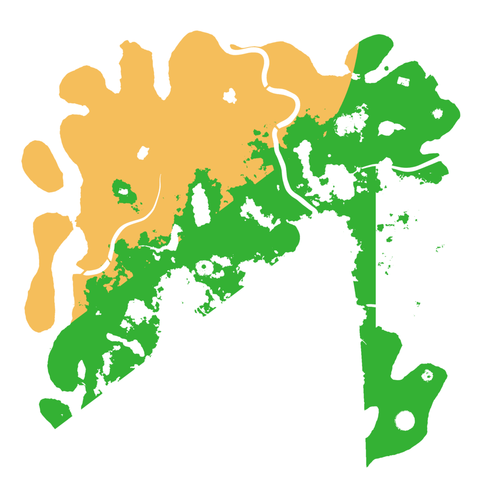 Biome Rust Map: Procedural Map, Size: 4500, Seed: 1385309800