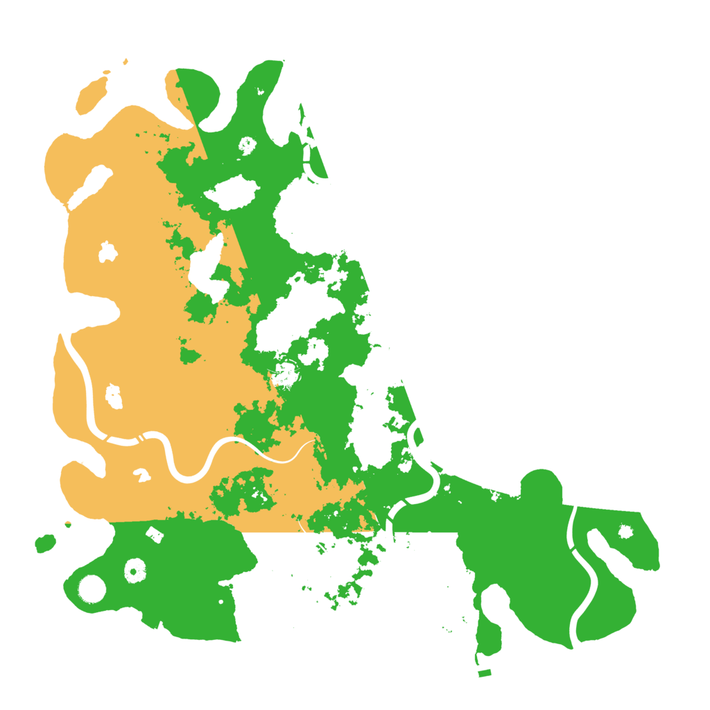 Biome Rust Map: Procedural Map, Size: 4500, Seed: 1399926024