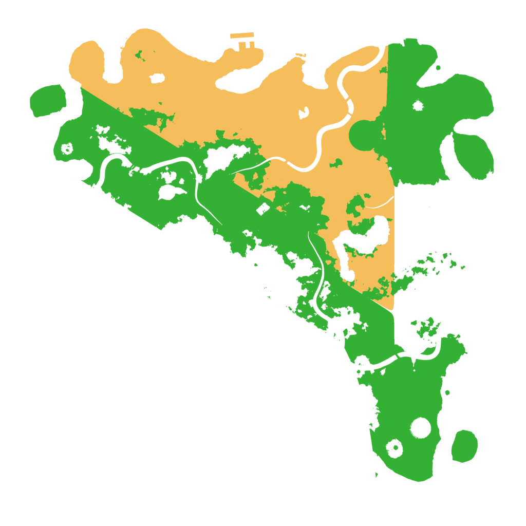 Biome Rust Map: Procedural Map, Size: 4500, Seed: 1408274401