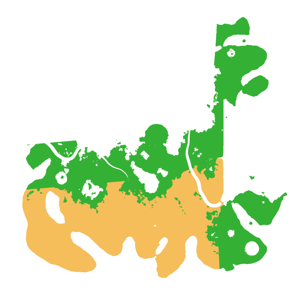 Biome Rust Map: Procedural Map, Size: 3750, Seed: 2007576681
