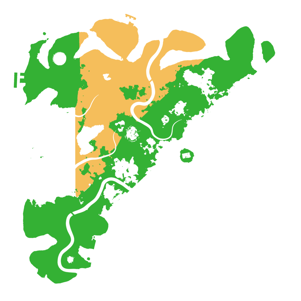 Biome Rust Map: Procedural Map, Size: 4000, Seed: 767501096