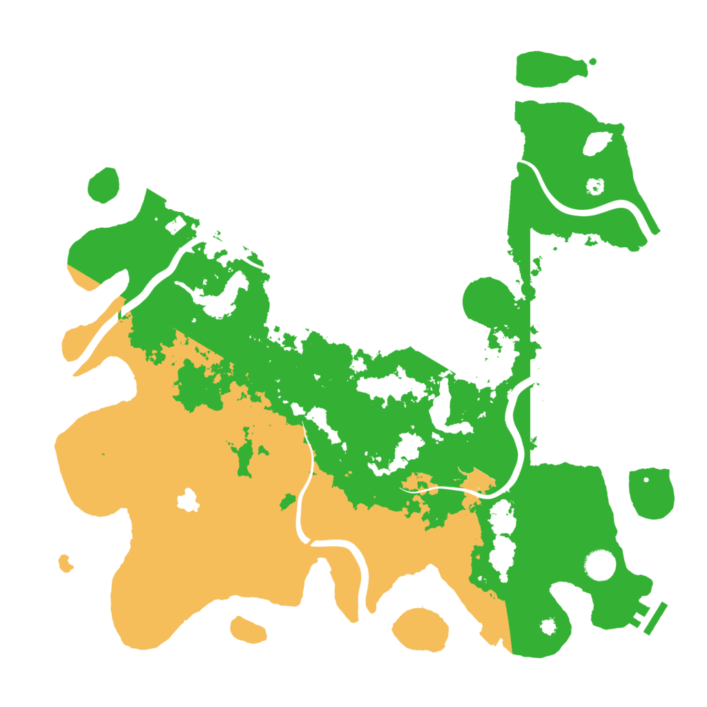 Biome Rust Map: Procedural Map, Size: 4000, Seed: 740782848
