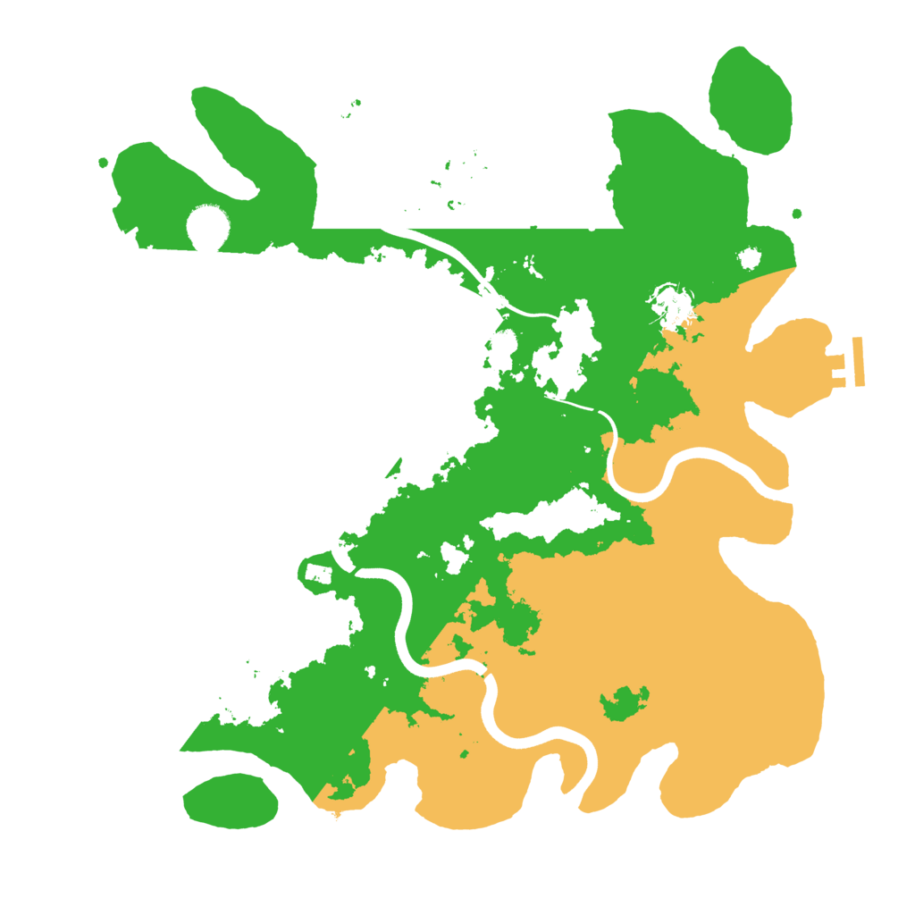Biome Rust Map: Procedural Map, Size: 3750, Seed: 1880313487