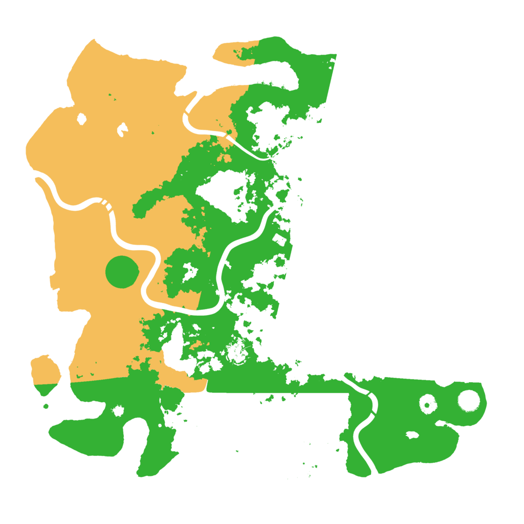 Biome Rust Map: Procedural Map, Size: 4250, Seed: 302406761