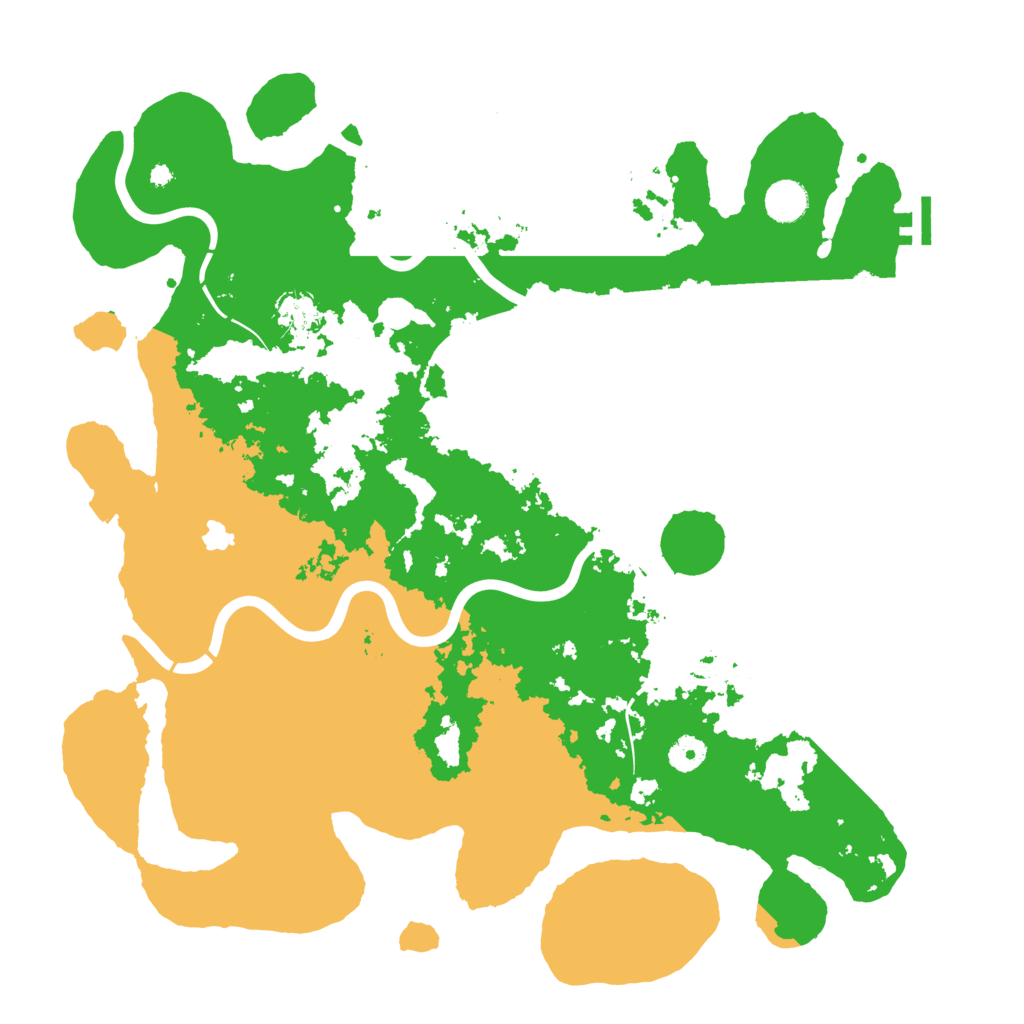 Biome Rust Map: Procedural Map, Size: 4250, Seed: 291783718