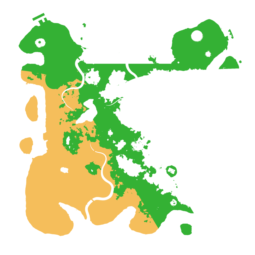 Biome Rust Map: Procedural Map, Size: 4000, Seed: 1158280731