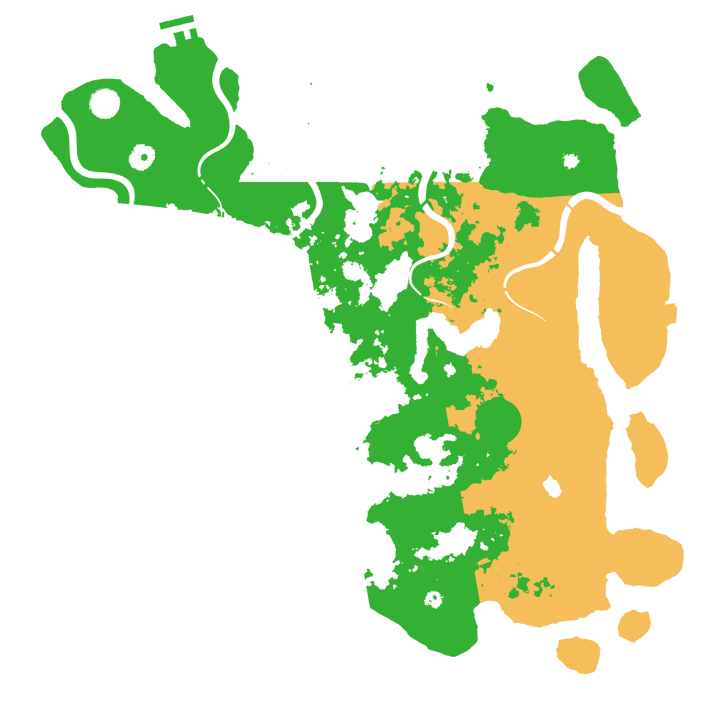 Biome Rust Map: Procedural Map, Size: 4250, Seed: 1289664220