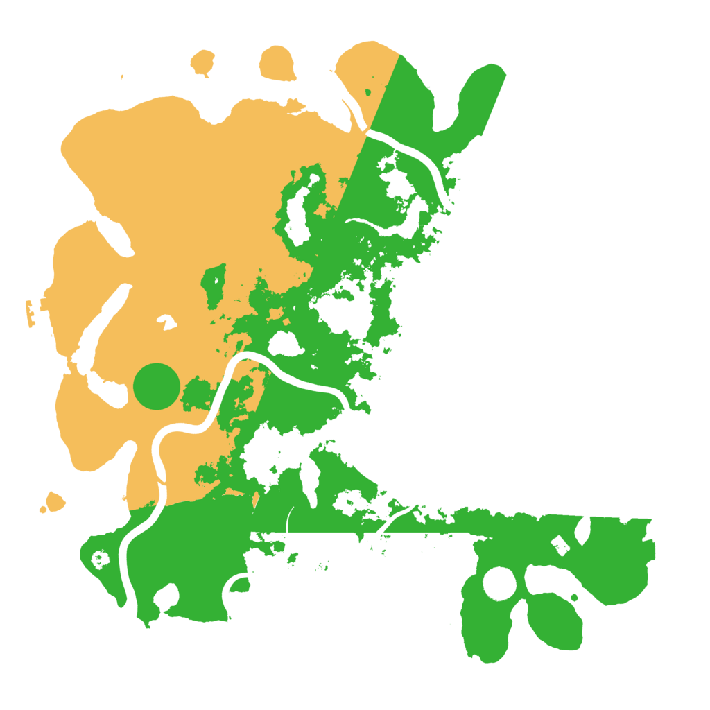 Biome Rust Map: Procedural Map, Size: 4000, Seed: 1945476900