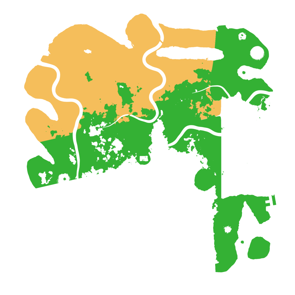 Biome Rust Map: Procedural Map, Size: 3800, Seed: 2088052813