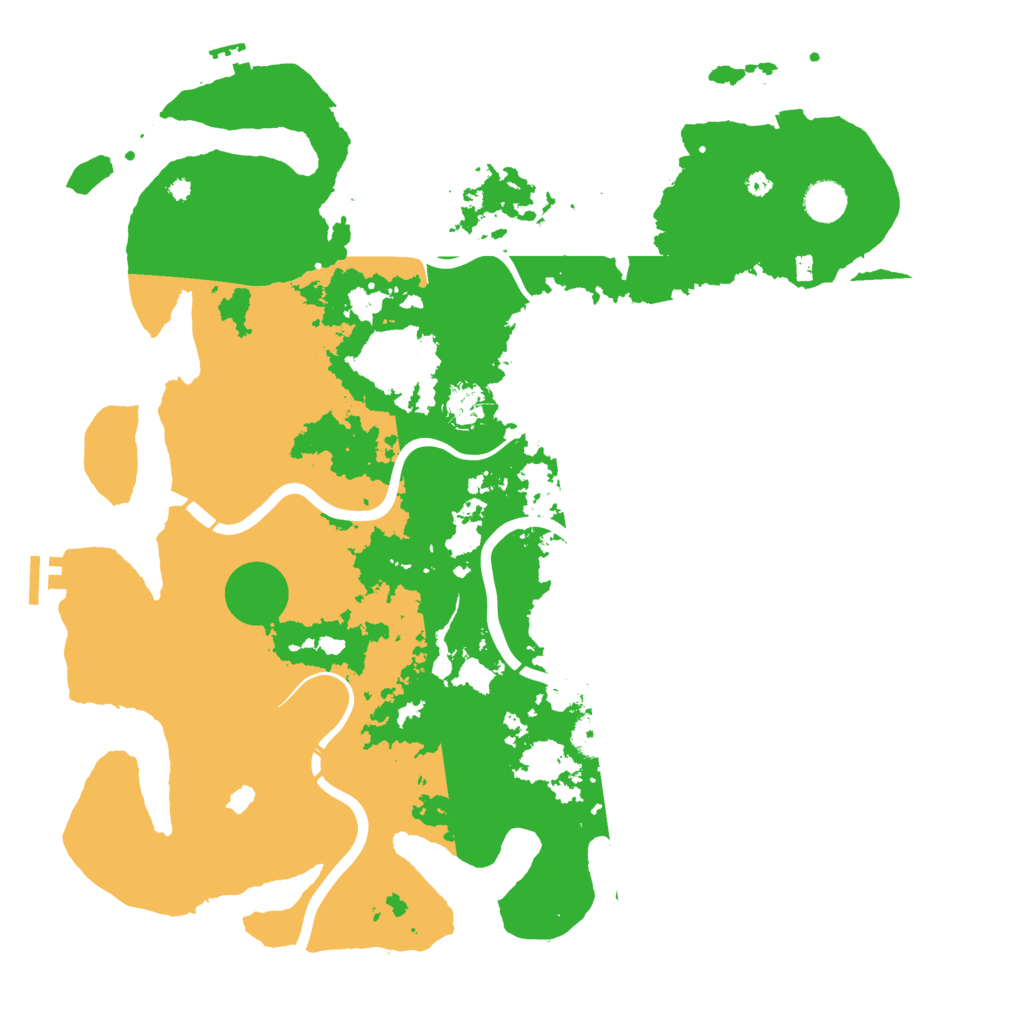 Biome Rust Map: Procedural Map, Size: 4250, Seed: 20251204