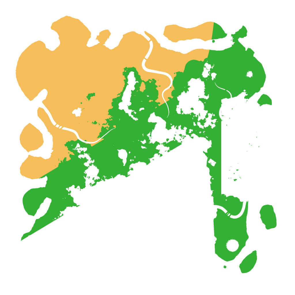 Biome Rust Map: Procedural Map, Size: 4250, Seed: 1280376670