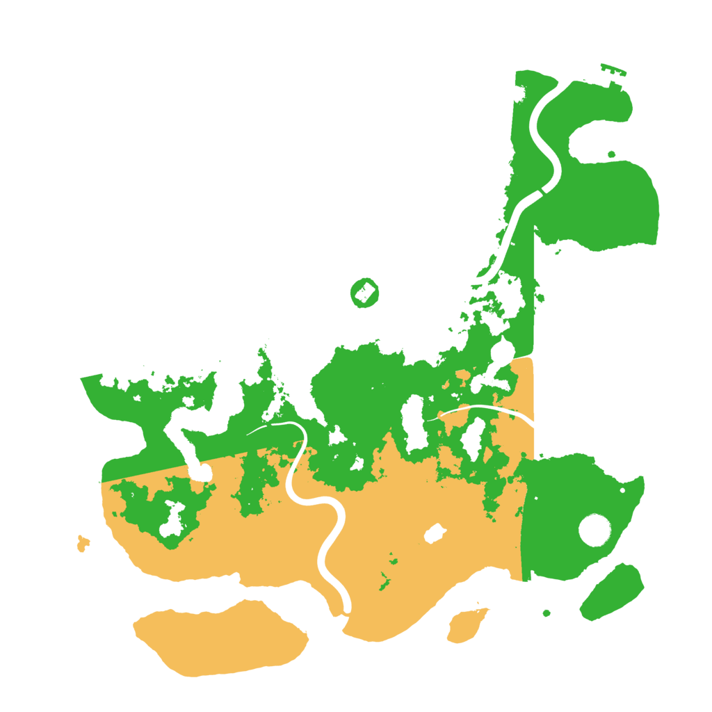 Biome Rust Map: Procedural Map, Size: 4000, Seed: 251783141