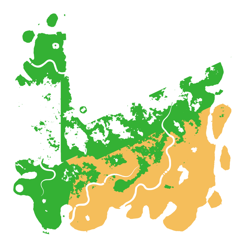 Biome Rust Map: Procedural Map, Size: 5500, Seed: 2089741996