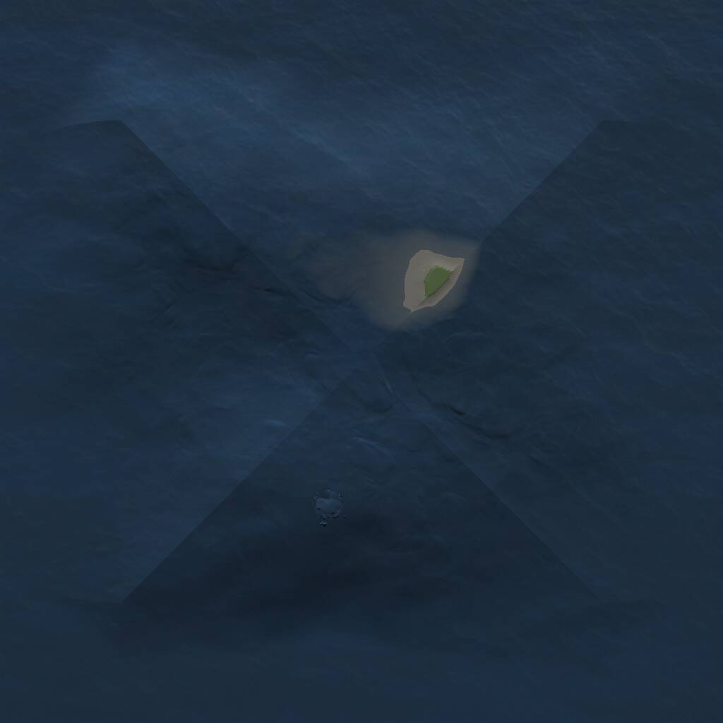 Rust Map: Procedural Map, Size: 1000, Seed: 248911081, 1 Monuments