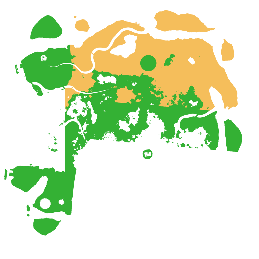 Biome Rust Map: Procedural Map, Size: 4250, Seed: 1387654640