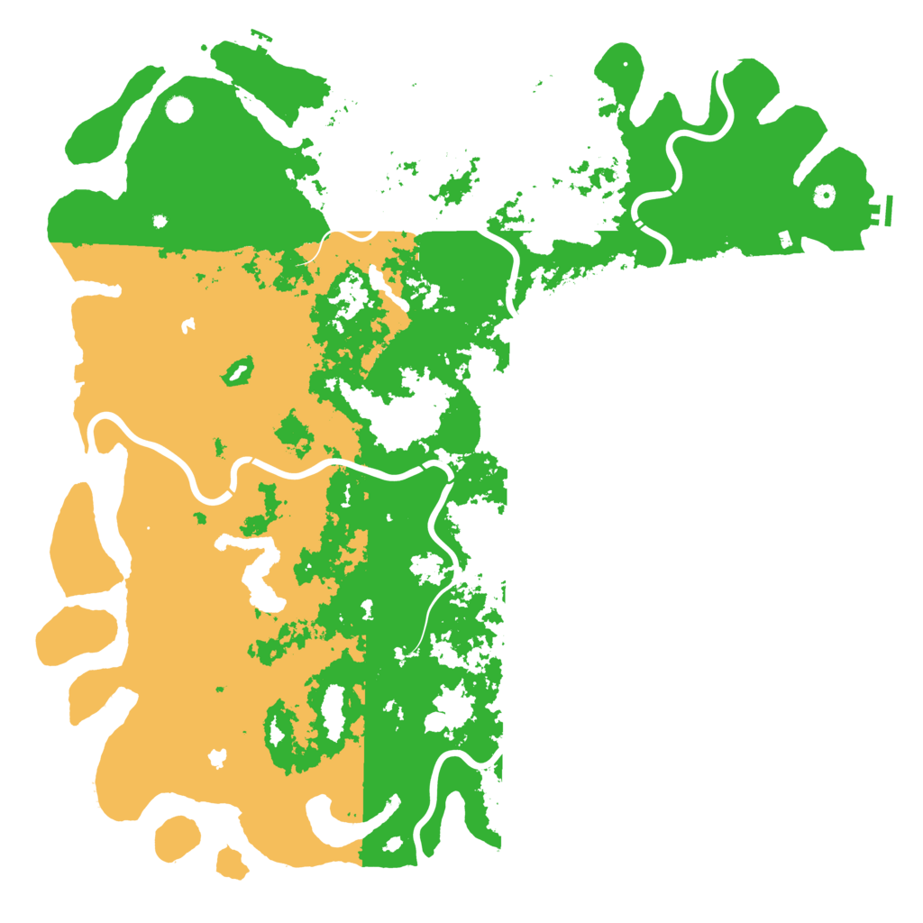 Biome Rust Map: Procedural Map, Size: 6000, Seed: 1567631199