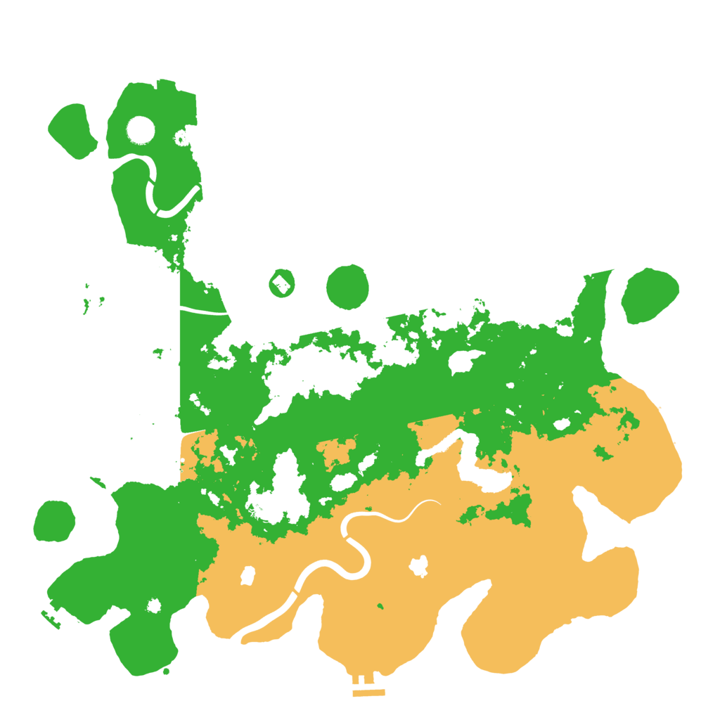 Biome Rust Map: Procedural Map, Size: 4500, Seed: 1398687447