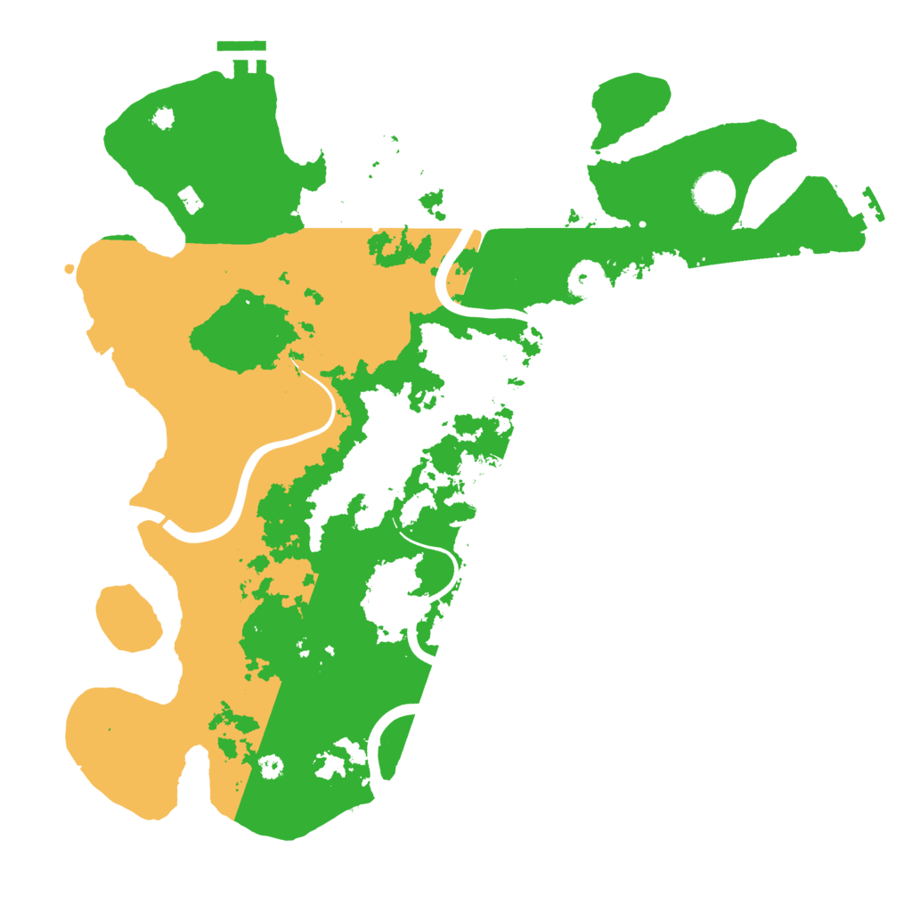 Biome Rust Map: Procedural Map, Size: 3750, Seed: 2107040423