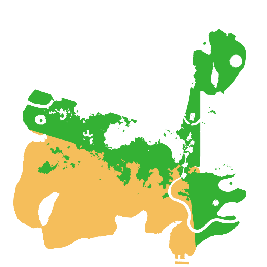 Biome Rust Map: Procedural Map, Size: 3850, Seed: 627734218