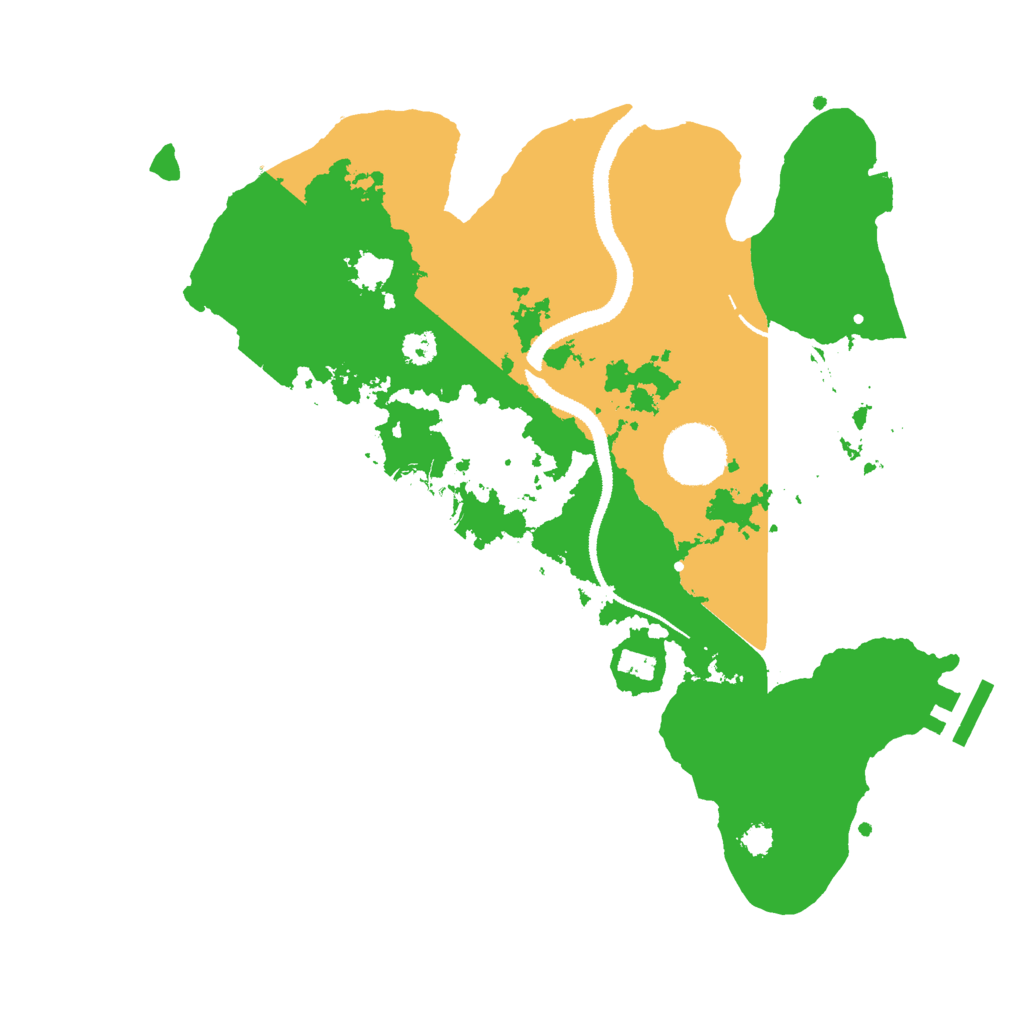 Biome Rust Map: Procedural Map, Size: 3000, Seed: 1828902005