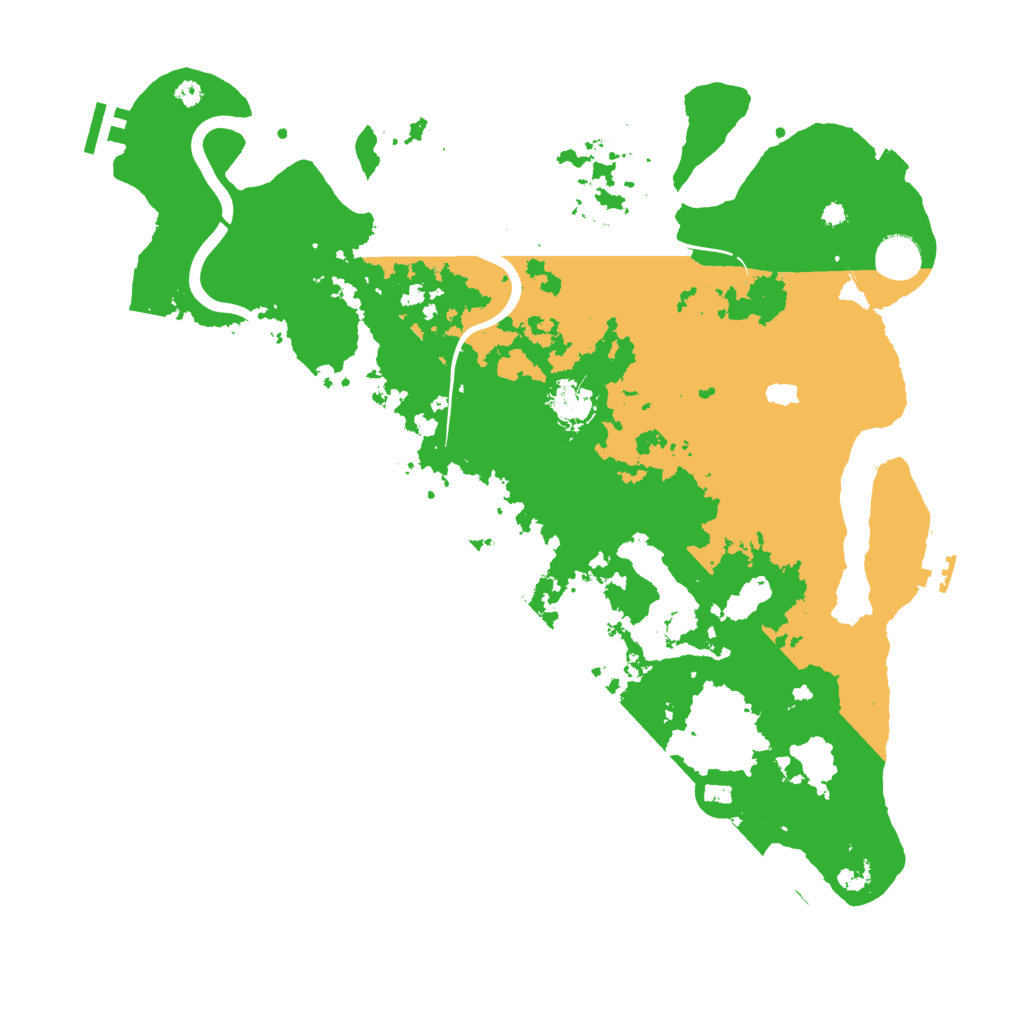 Biome Rust Map: Procedural Map, Size: 4000, Seed: 26122573
