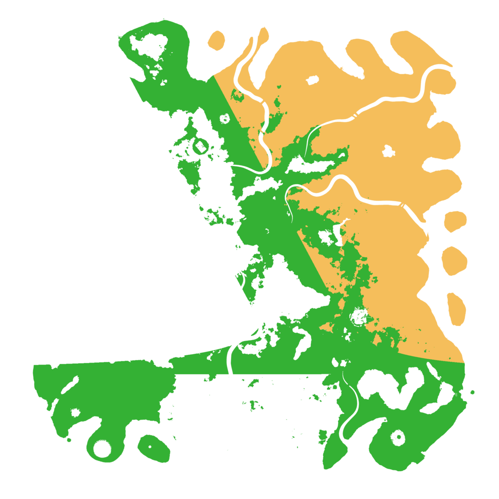Biome Rust Map: Procedural Map, Size: 5000, Seed: 1456361061