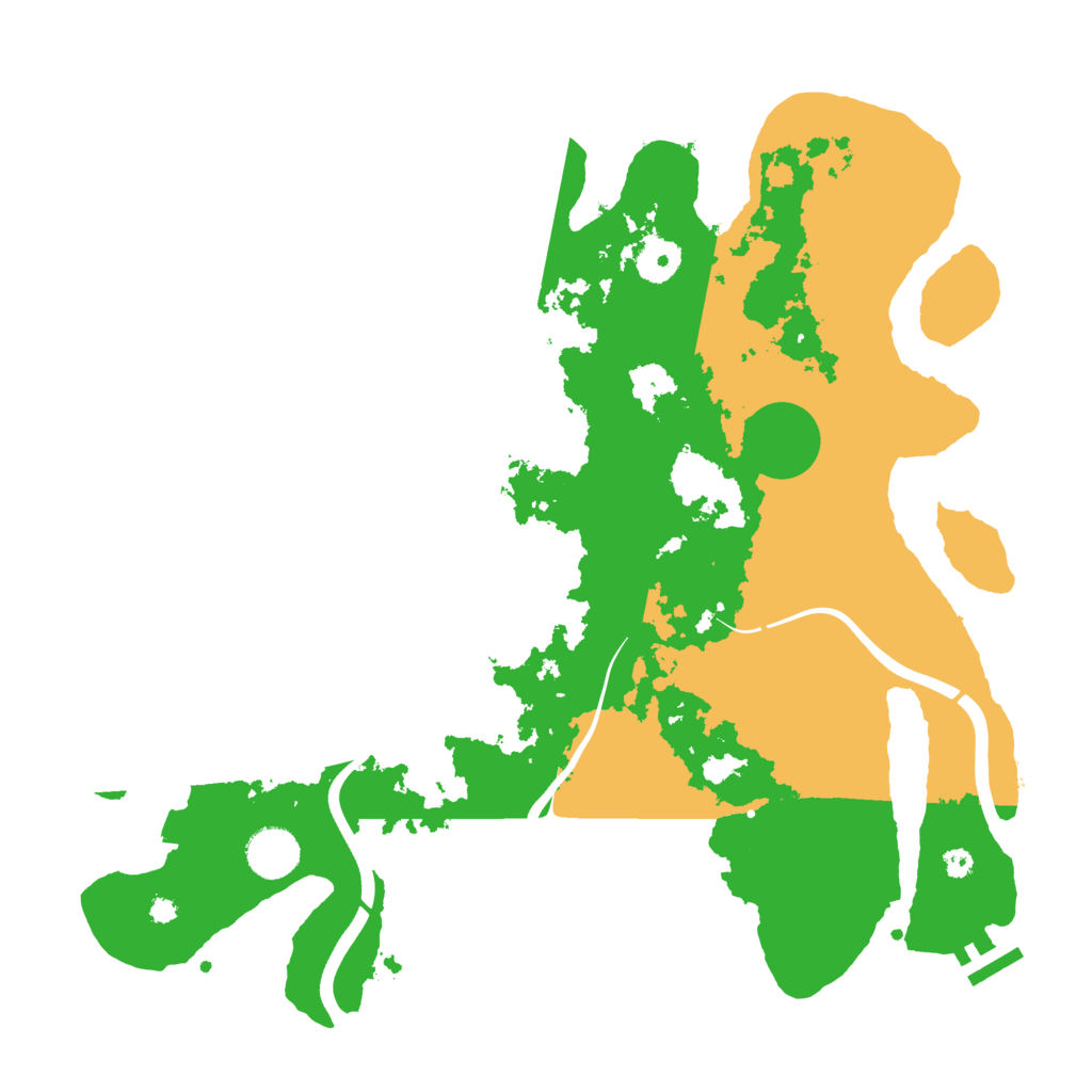 Biome Rust Map: Procedural Map, Size: 3750, Seed: 942939867