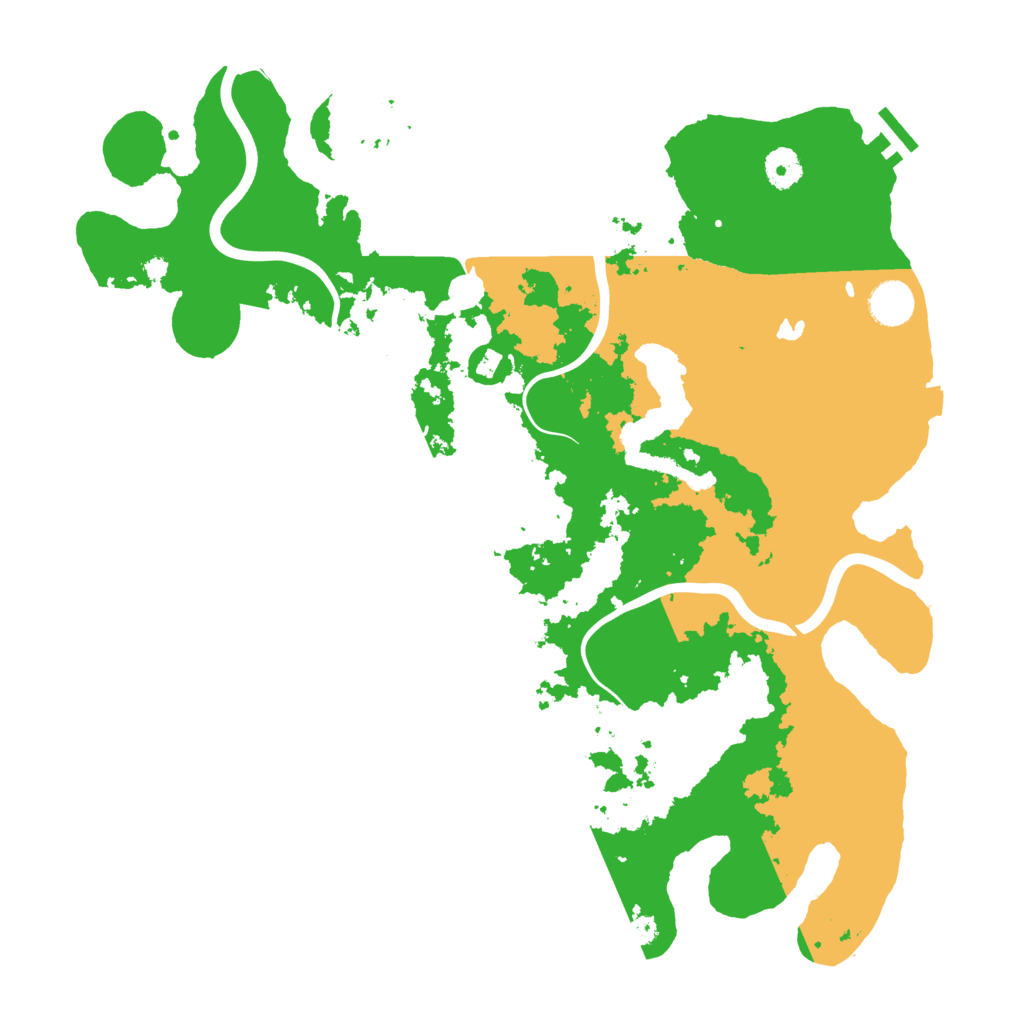 Biome Rust Map: Procedural Map, Size: 4000, Seed: 1605796888